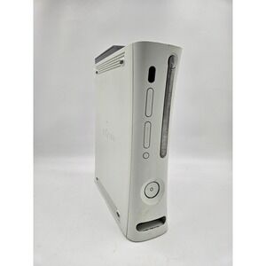 Microsoft Xbox 360 White Console w/ 60GB HDD – Untested